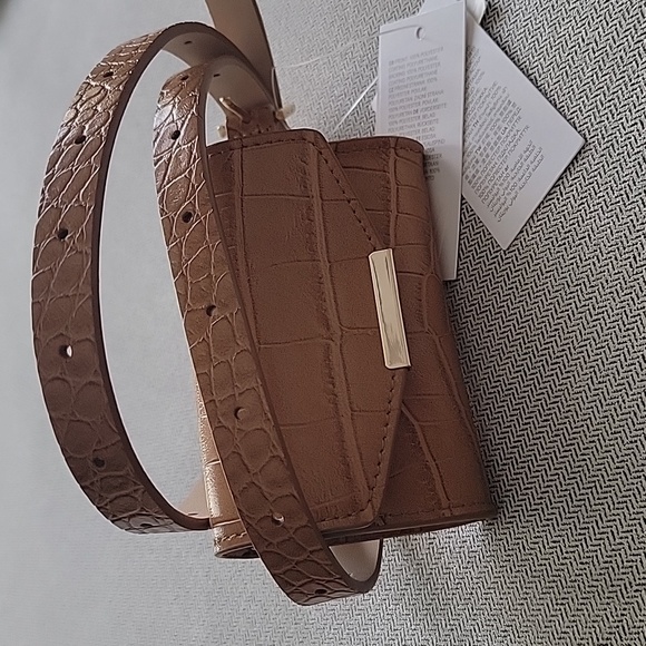 H&M Handbags - H&M Brown Mini Belt Bag